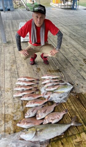 あなたに逢い鯛。釣り堀