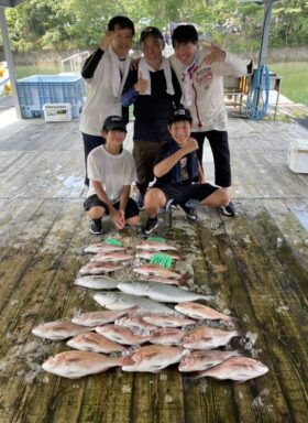 あなたに逢い鯛。釣り堀